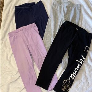 Set of 4 toddler leggings